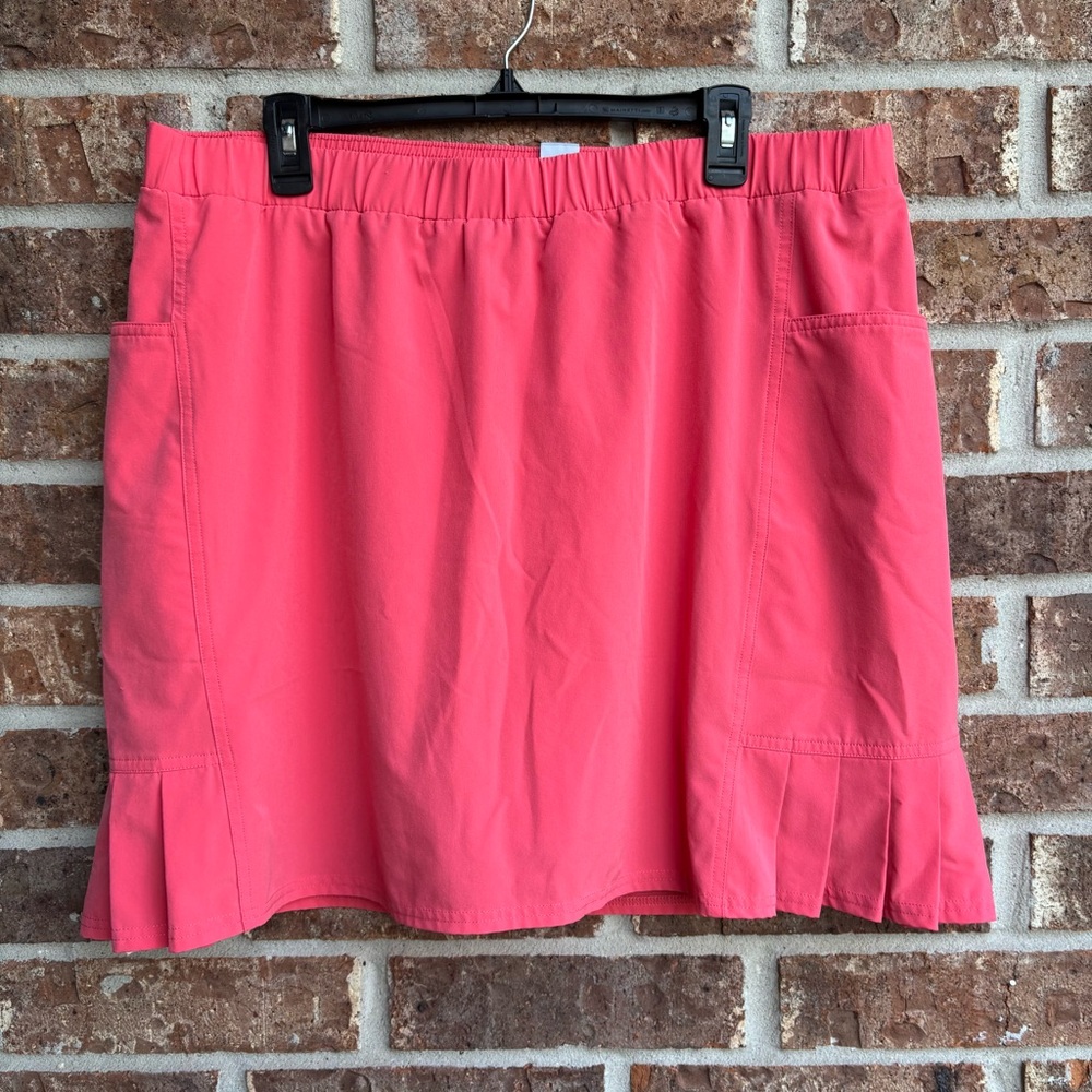 Chico's Zenergy Vibrant flamingo  Pink skort size 3